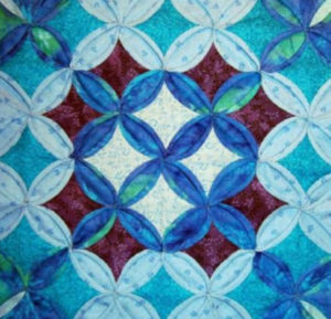 Developing own quilting designs with the School of Stitched Textiles
