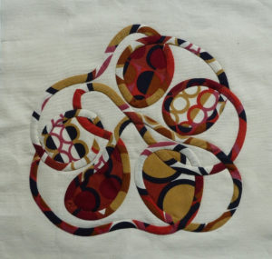 Machine Embroidered applique by SST graduate