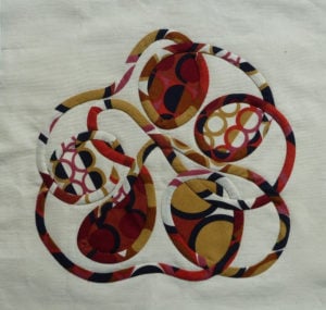 Machine Embroidered applique by SST graduate