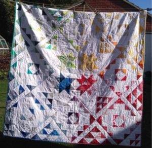 Patchwork and Quilting work produced of SST course