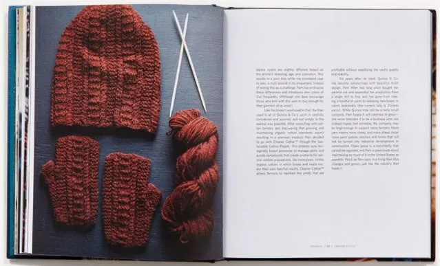 Inside preview of Slow Knitting book