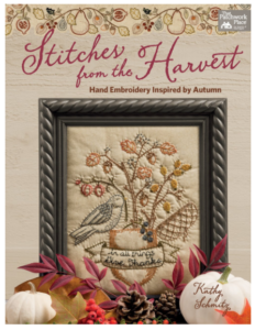 Stiches from the Harvest front cover design