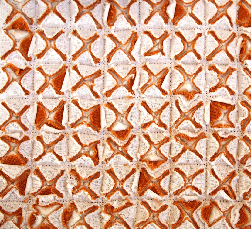 Patchwork taught and produced by our expert tutors at the School of Stitched Textiles