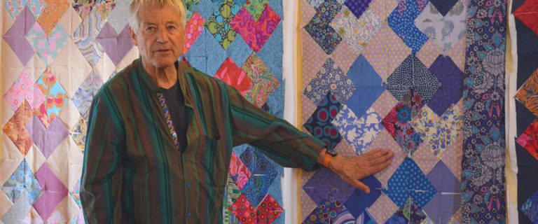 Kaffe Fassett talk to the School of Stitched Textiles about 'Creating in Colour'