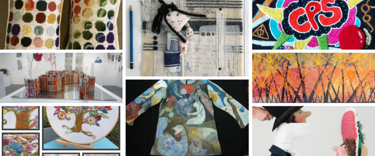 Finalists of the October 2018 Creative Bursary Scheme at School of Stitched Textiles