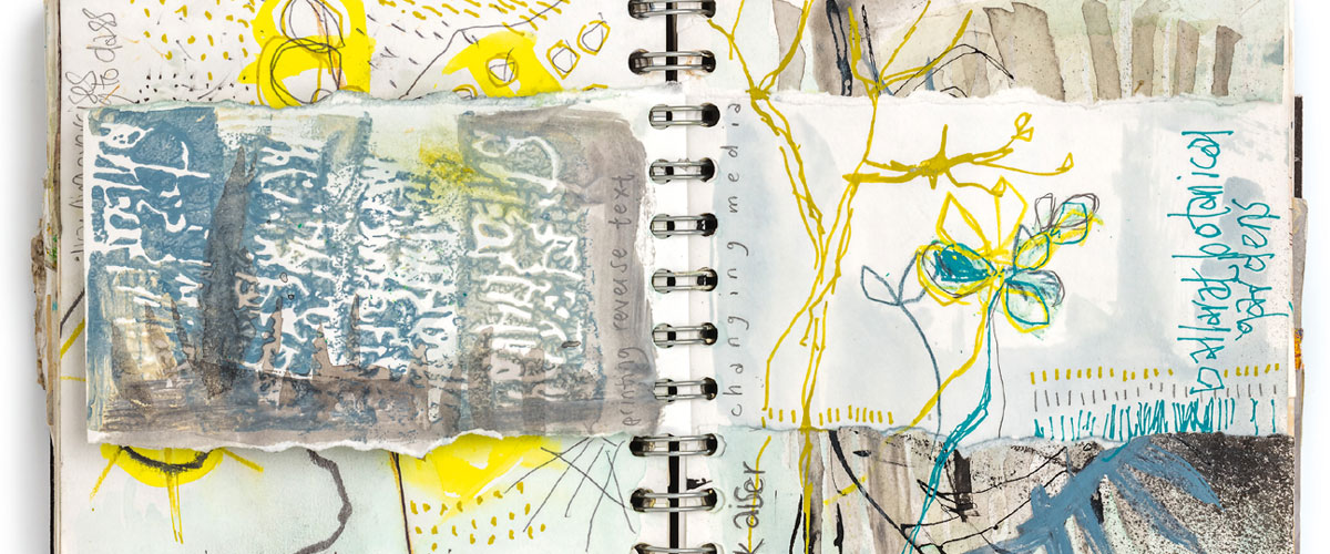Shelley Rhodes Textile Sketchbook Journals School Of