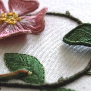 Raised Embroidery Stumpwork project