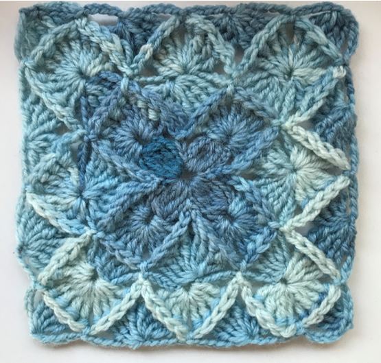 crochet assessment piece by Nyree Davis