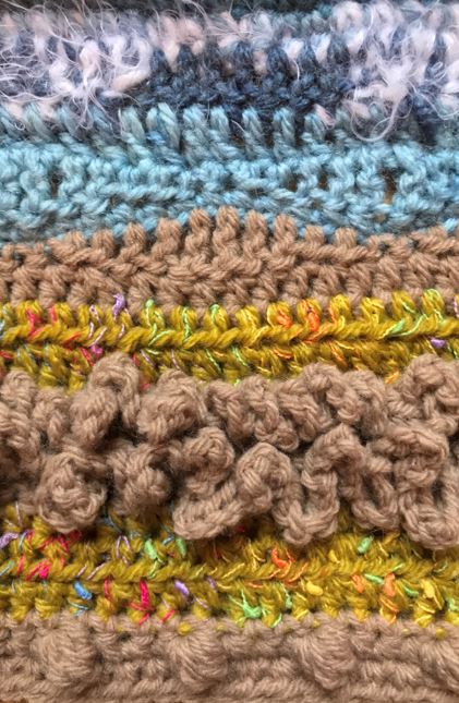 crochet assessment piece by Nyree Davis