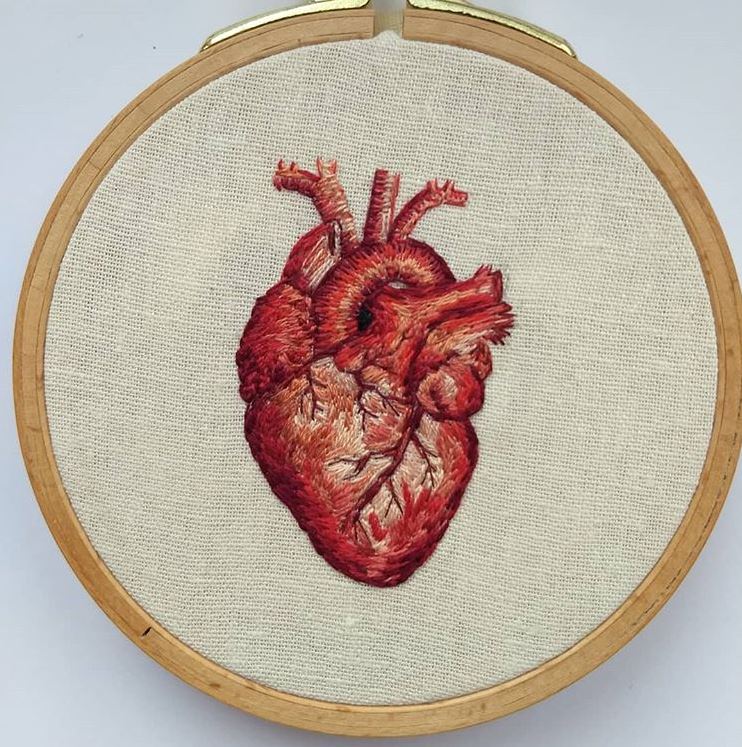 Julie Campbell embroidery