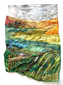 landscape machine embroidery