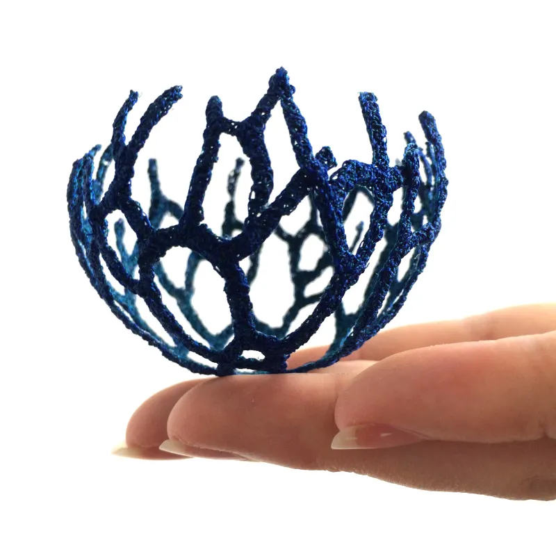 Blue Coral Bowl (2015) by Meredith Woolnough