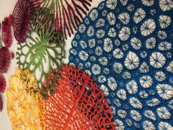 small embroidery pieces