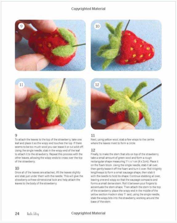 Needle Felting internal page preview