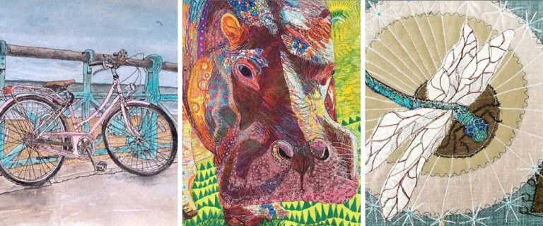 A collection of embroidery work by Machine Embroidery artists you have to follow