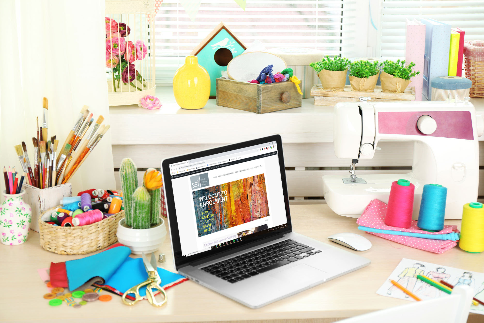 Machine embroidery for beginners  school of stitched textiles Machine embroidery for beginners  school of stitched textiles