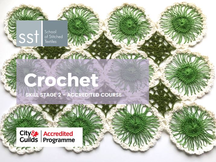 Crochet course brochure skill stage 2