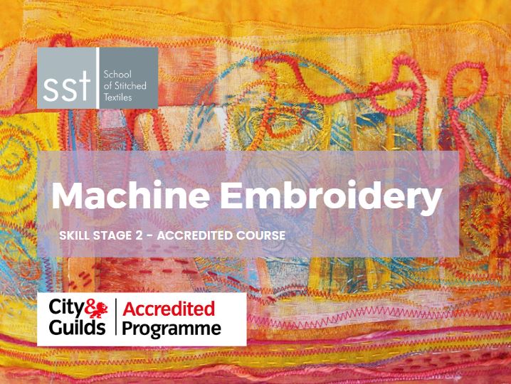 Machine Embroidery course brochure