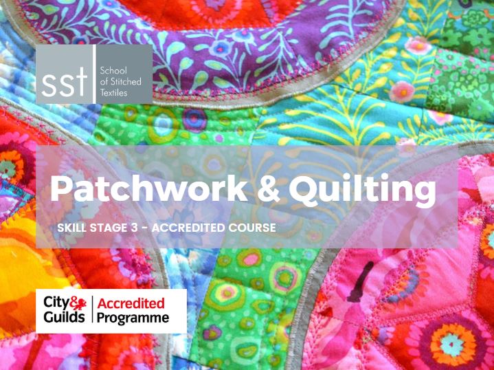 Course brochure for Patchwork and quilting course SS3