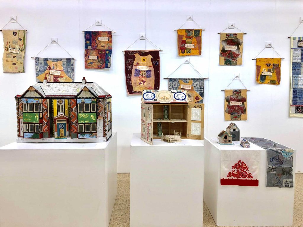 Anne Kelly exhibition at Knitting and Stitching Show