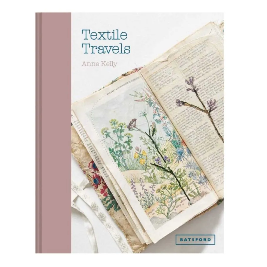 Textile Travels, the latest published book by anne Kelly