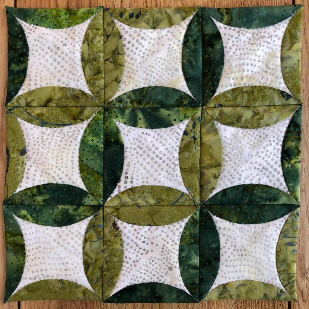 Patchwork sample by Karen Webber