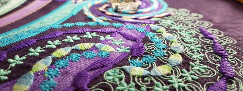 Graduate Story: Cathy Howe – Machine Embroidery