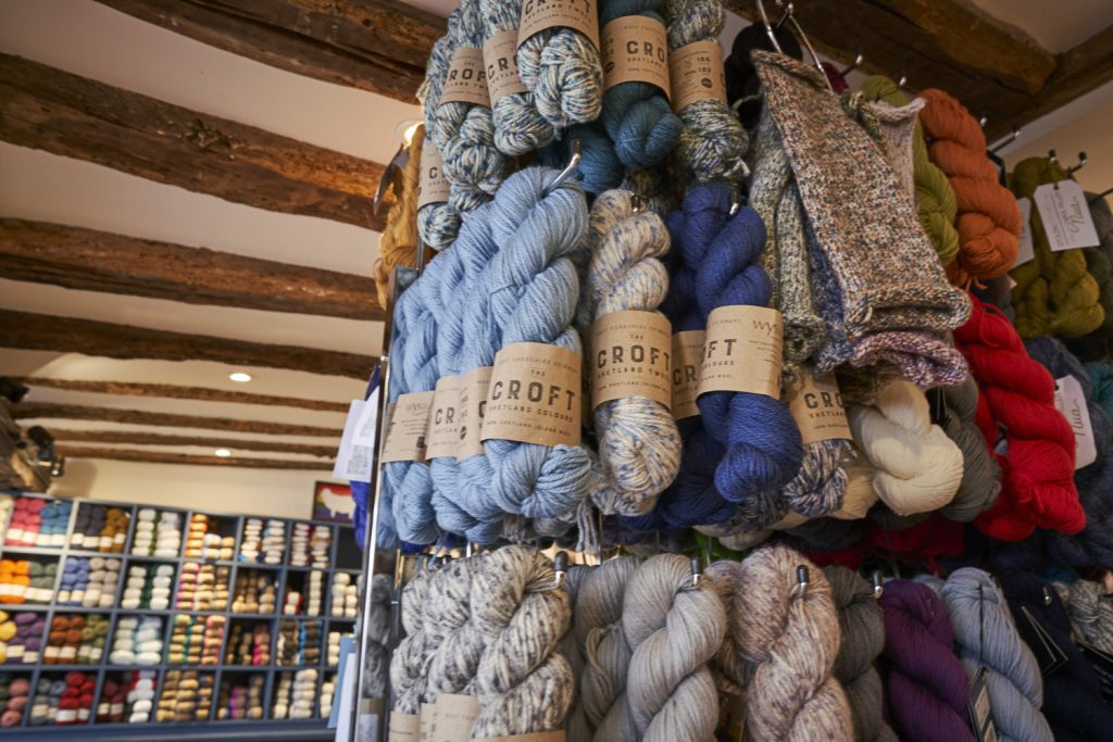 We stock an extensive range of yarns School of Stitched Textiles