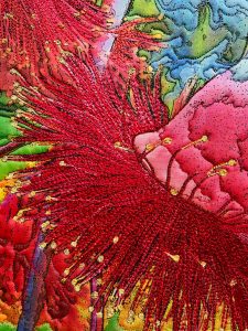 Deborah Wirsu: Thread Sketching in Action | School of Stitched Textiles
