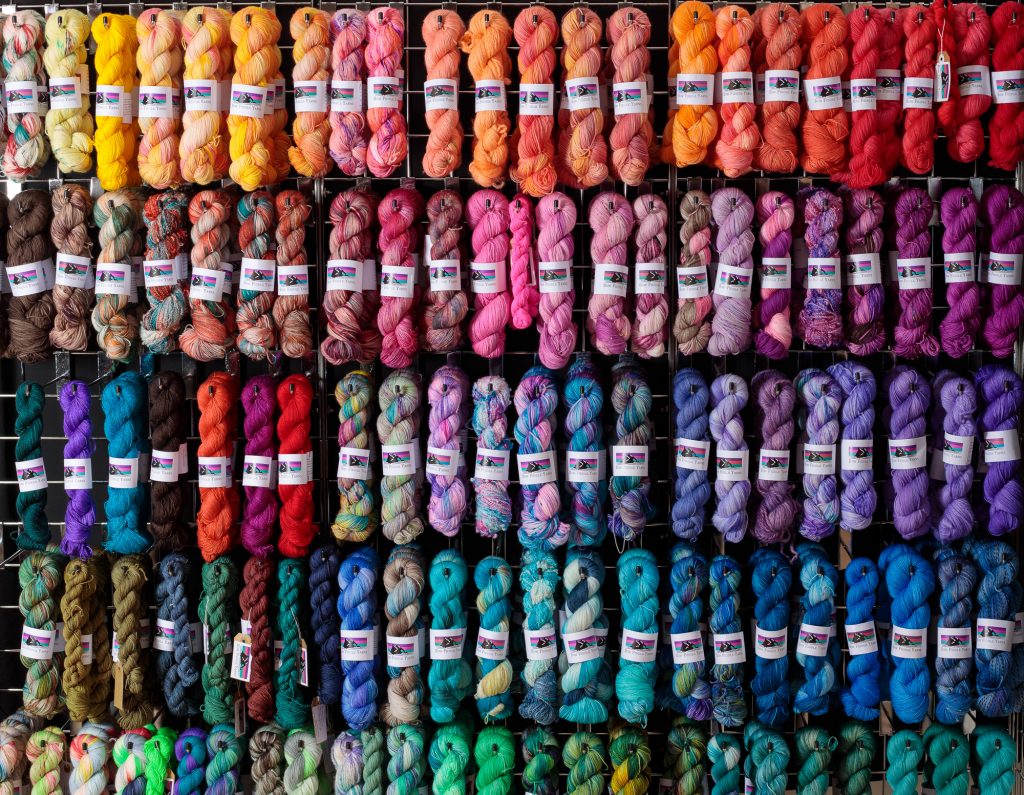 yarnwallbowfiddleyarns School of Stitched Textiles