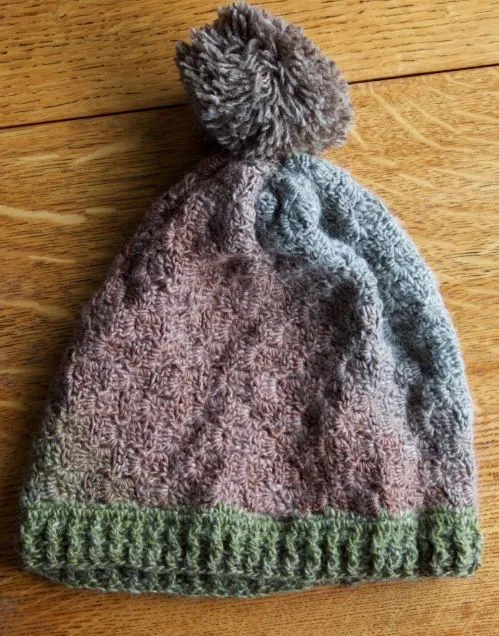 Crochet hat assessment piece.