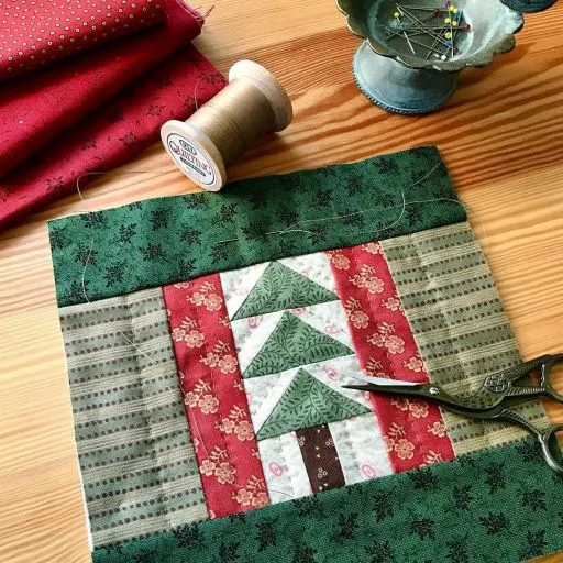 Christmas quilts by Kathleen Tracy