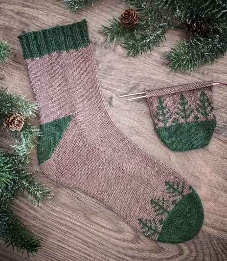 Knitted Christmas Crafts by Birch