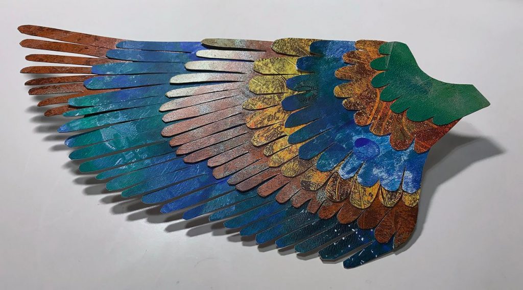 Wing Printed by Annegret Fauser