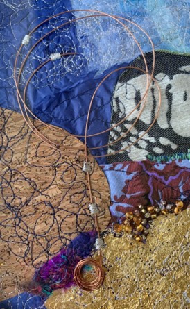 Textiles sample by Claire Eichorn
