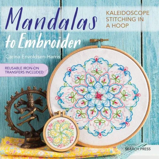 Mandalas to Embroidery front cover