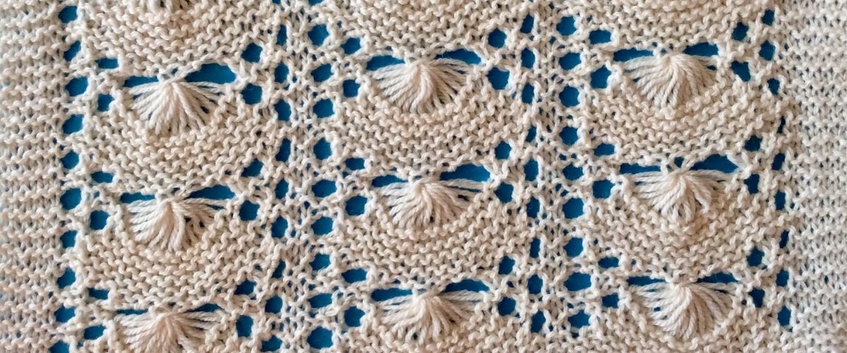 Knitting sample by Patricia McCarthy