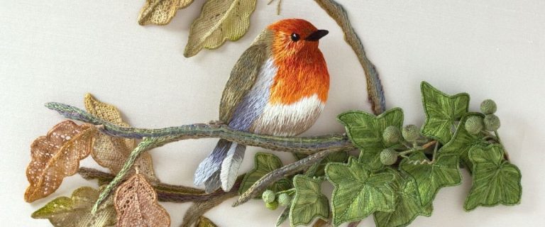 Interview with Kay Dennis Stumpwork Embroidery Artist.