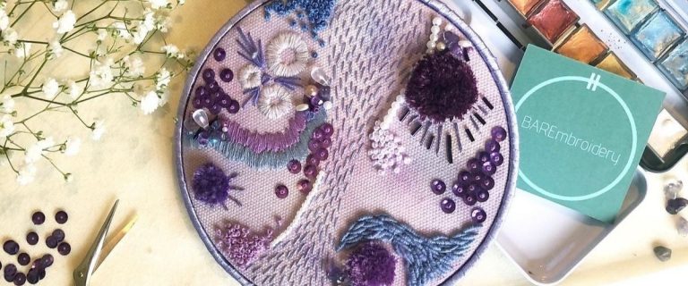 A Graduate Story by Beth Rhodes, Hand Embroidery Graduate