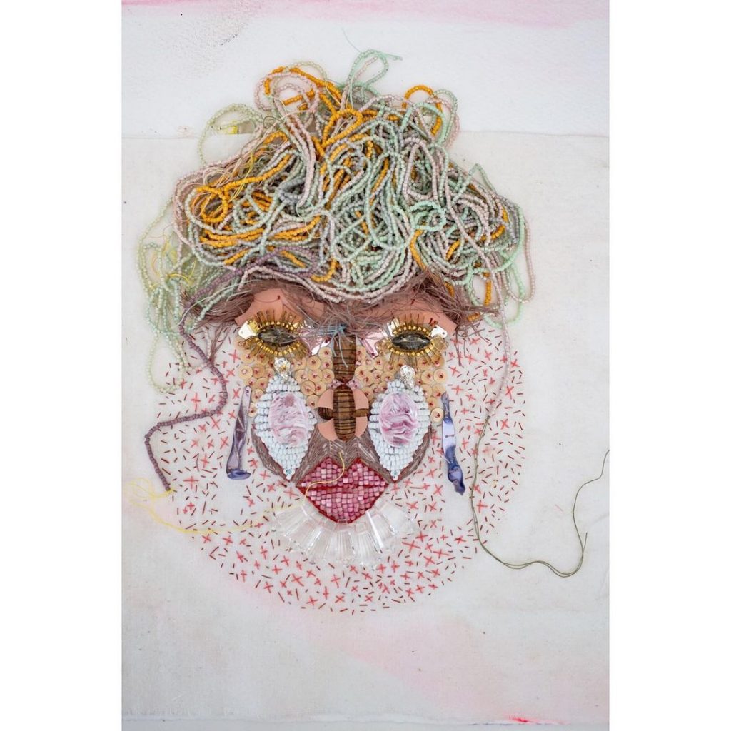 Emma Cassi, textile portrait artists you have to follow