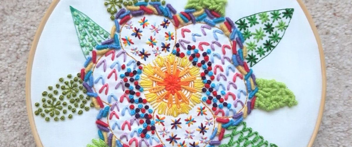 Graduate Story: Lis Stewart – Hand Embroidery