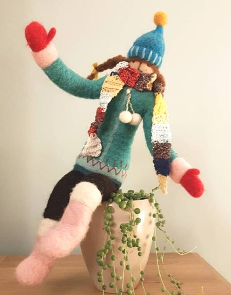 Felt course 2 at the School of Stitched Textiles