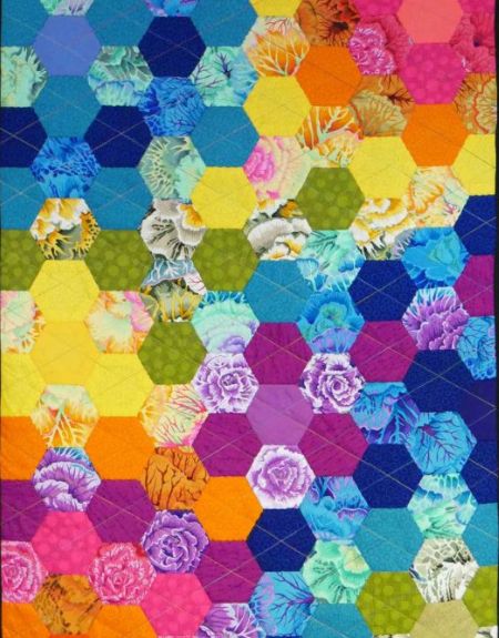 Patchwork and Quilting course 2 at the School of Stitched Textiles