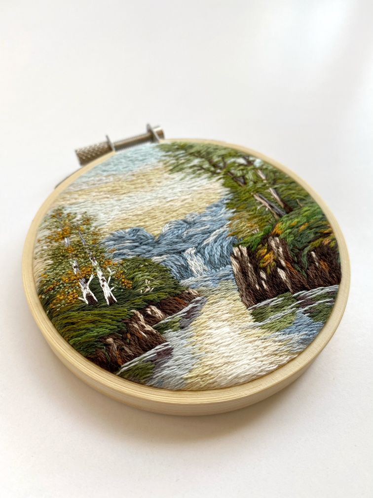 Cassandra Dias embroidery work