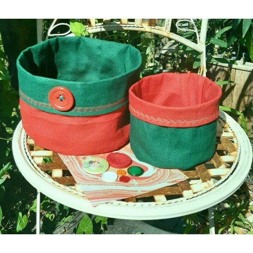 Plant pot holder by Organic Textile Company