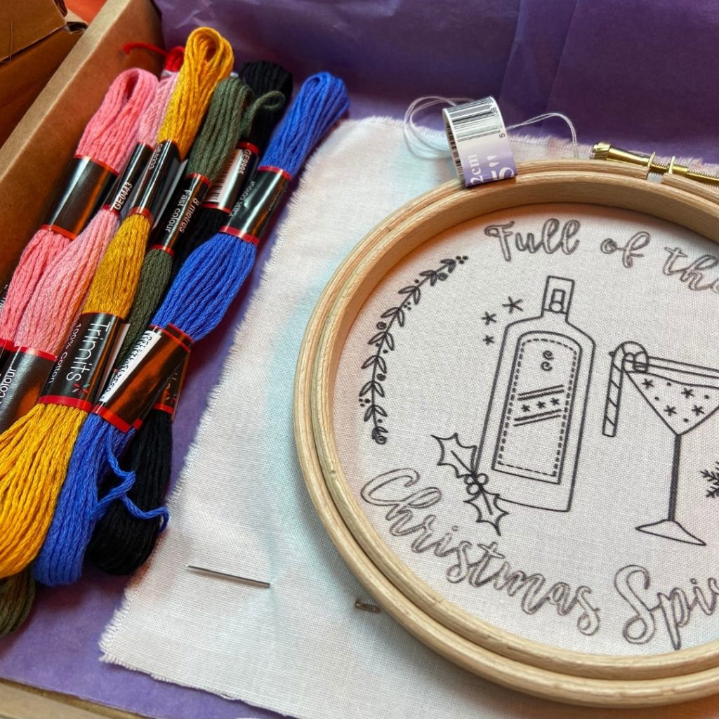 Sew Confident embroidery kit