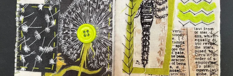 A graduate story by hand embroidery graduate, Hilary Jackson.