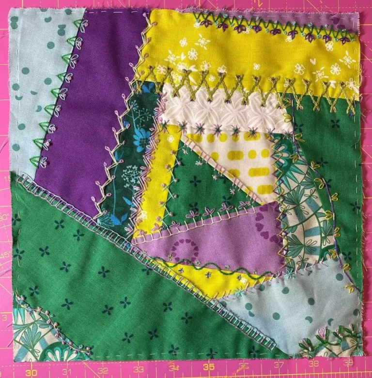 Patchwork samples by Daniela McDonach - @mcbettazzi_patchwork