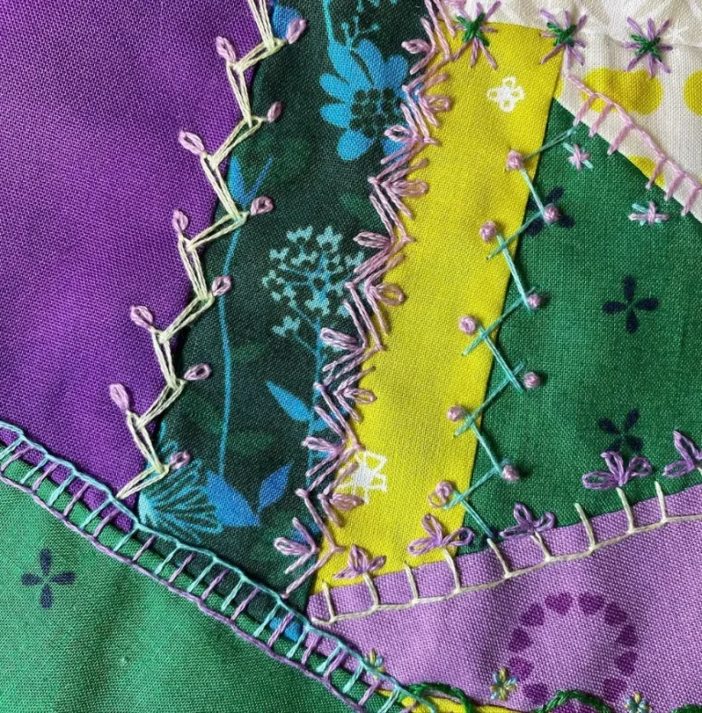 Patchwork samples by Daniela McDonach - @mcbettazzi_patchwork