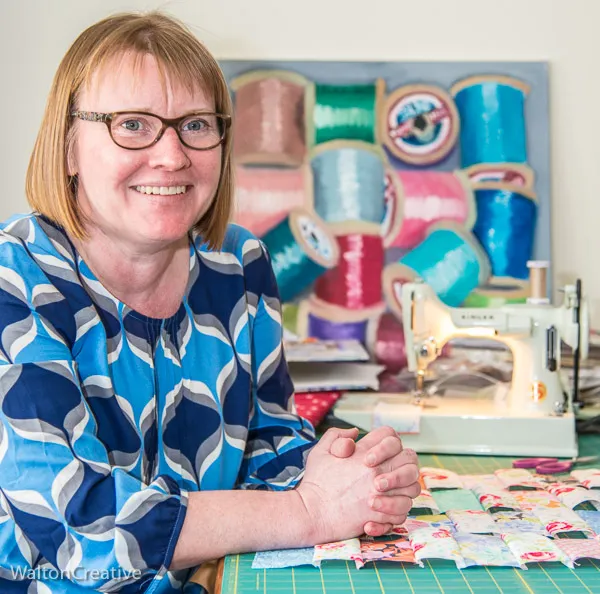 Best selling quilt author and artist Carolyn Forster